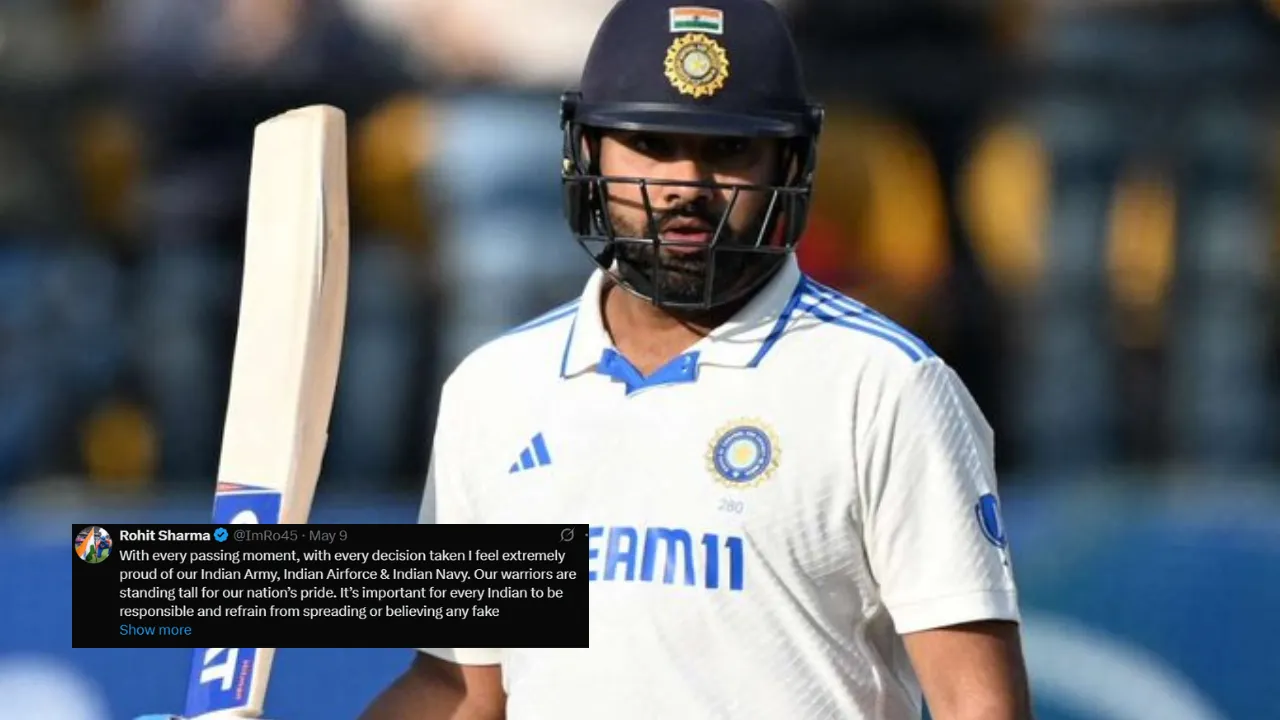 Rohit Sharma on Indian Army